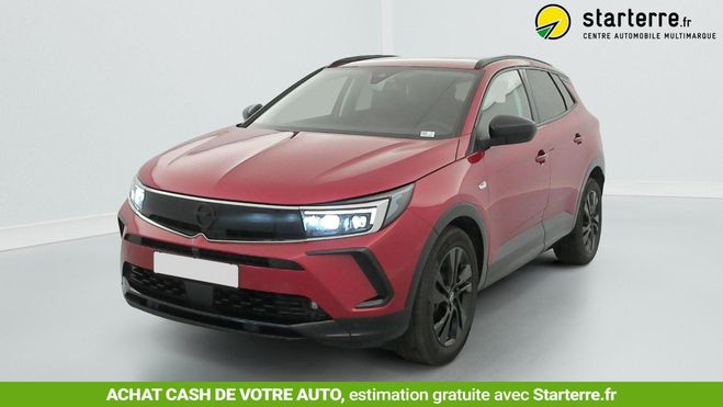 Opel Grandland X 1.2 Turbo Hybrid 136 ch e-DCT6 GS Light Rouge de 2024