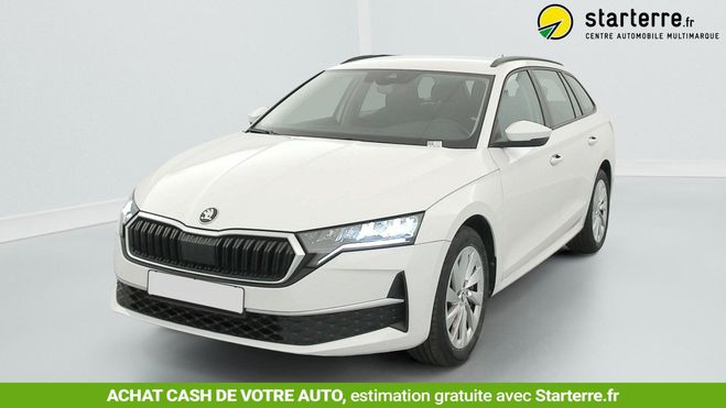 Skoda Octavia Combi 1.5 TSI Hybrid 116 ch ACT DSG7 Sel Blanc de 2024