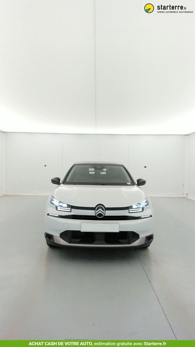 Citroen C4 Hybride 145 ch e-DCS6 Plus Blanc de 2025