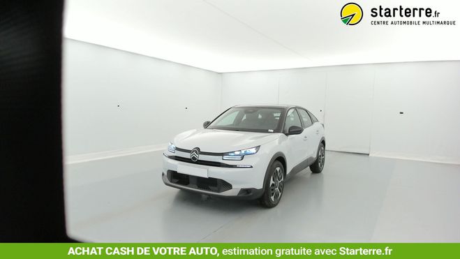 Citroen C4 Hybride 145 ch e-DCS6 Plus Blanc de 2025