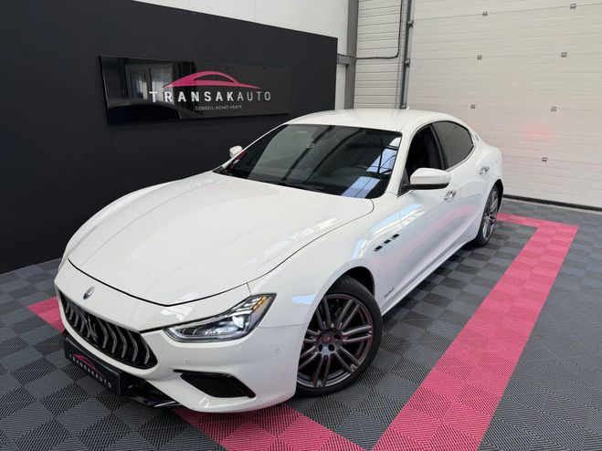 Maserati Ghibli V6 3.0 D 274 cv ENTRETIEN OK RAS DE RECU Blanc de 2018