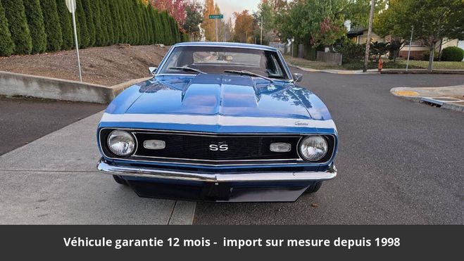 Chevrolet Camaro 327 ci code rs Bleu de 1968