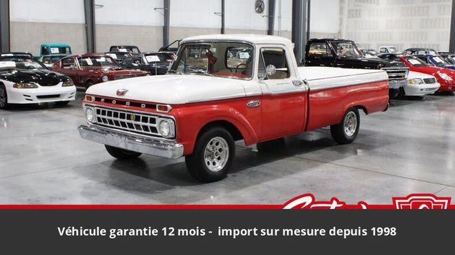 Ford F100 300 ci code b Blanc de 1965