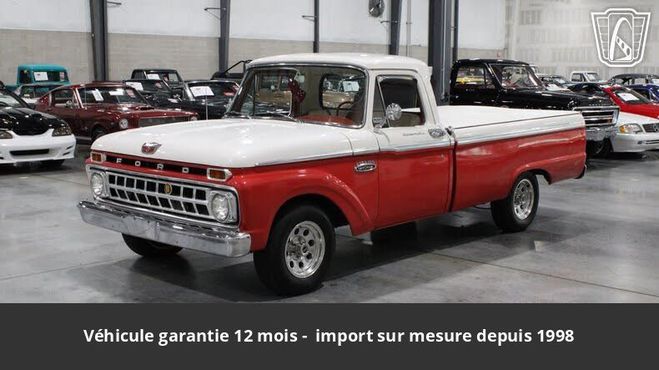 Ford F100 300 ci code b Blanc de 1965