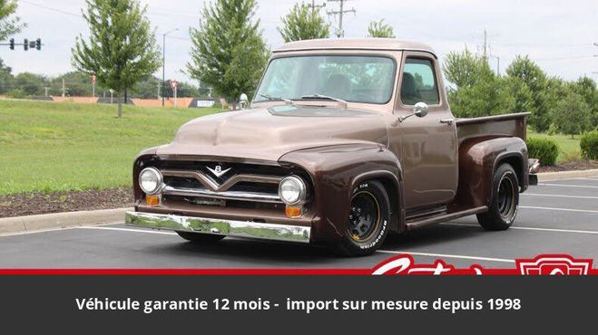 Ford F100 223 ci code Marron de 1955