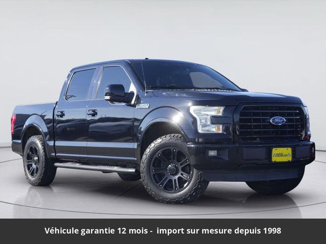 Ford F150 lariat ethanol 5.0l supercrew 4x4 Noir de 2016