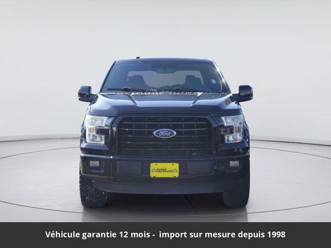 Ford F150 lariat ethanol 5.0l supercrew 4x4 Noir de 2016