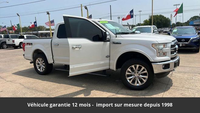 Ford F150 king ranch ethanol 5.0l supercrew 4x4 Blanc de 2016