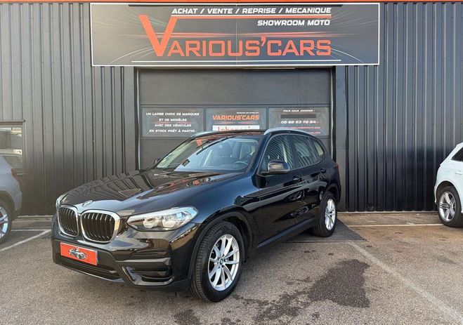 BMW X3 (G01) SDRIVE18DA 150CH BUSINESS DESIGN Noir de 2020