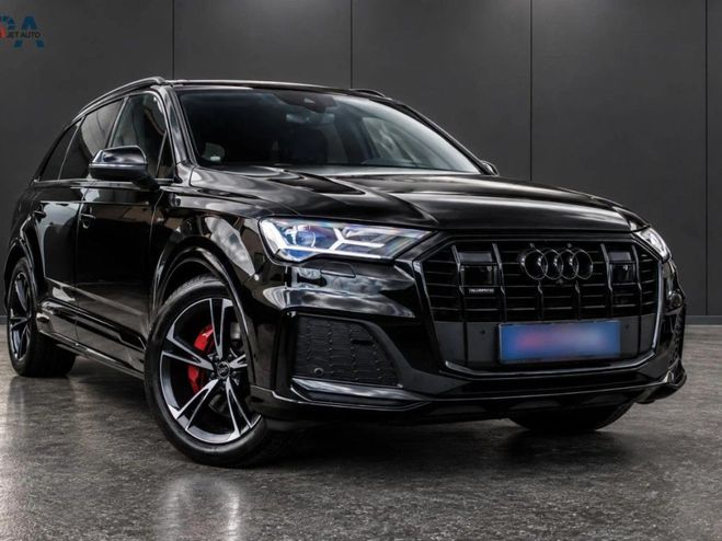 Audi Q7 | 50 TDI V6 286 ch | S line quattro | 7  Noir de 2022