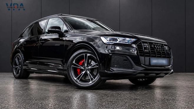 Audi Q7 | 50 TDI V6 286 ch | S line quattro | 7  Noir de 2022