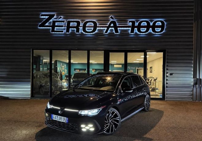 Volkswagen Golf 8 GTI 2.0 TSI DSG7 ? Full Suivi VW TO Ha Noir de 2021