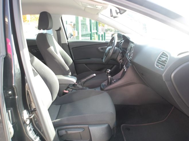 Seat Leon 1.6 TDI 105CH FAP STYLE START&STOP NOIR de 2013