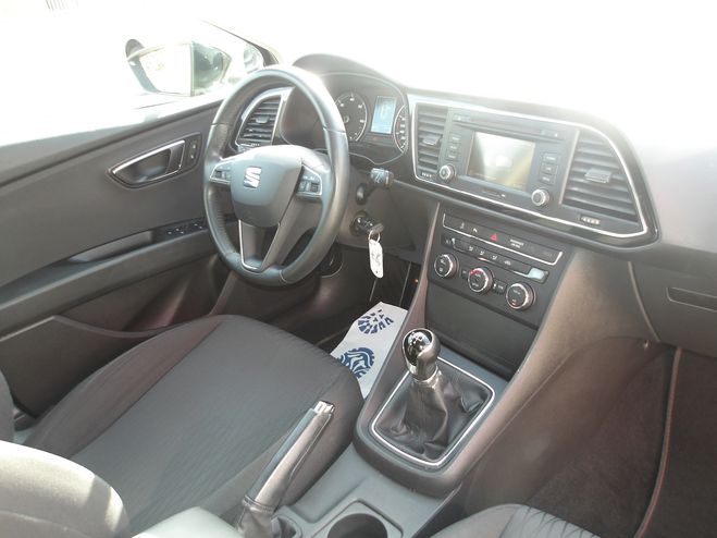 Seat Leon 1.6 TDI 105CH FAP STYLE START&STOP NOIR de 2013