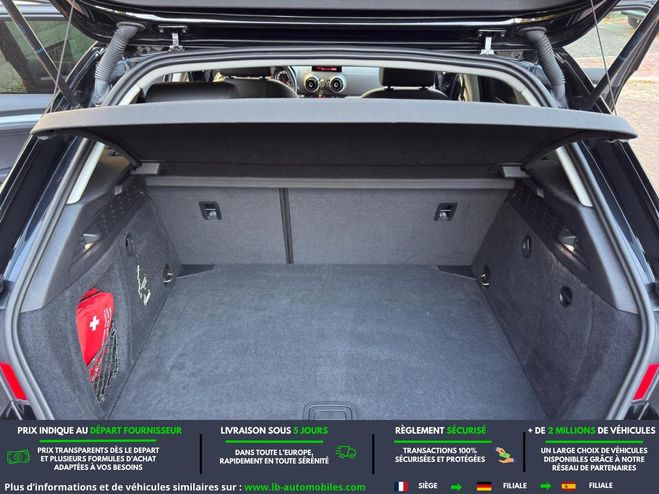 Audi A3 1.4 TFSI 125 BVA Noir M�tallique de 2016