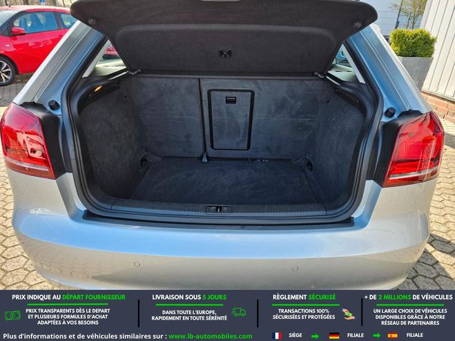 Audi A3 1.4 TFSI 125 Argent� M�tallique de 2012