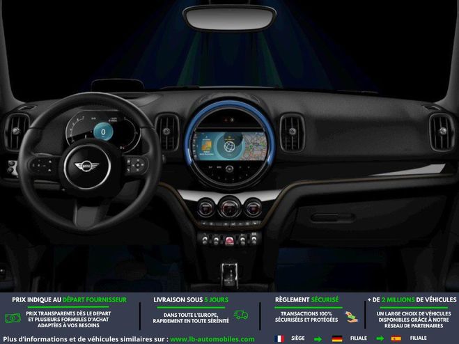 Mini Countryman 102 ch BVA Vert M�tallique de 2021