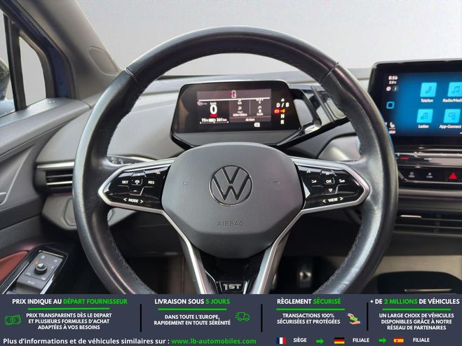 Volkswagen ID.4 204 ch Pro Performance Bleu M�tallique de 2021
