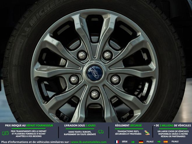Ford Tourneo Custom 320 L2H1 2.0 EcoBlue 185 BVM Bleu M�tallique de 2021