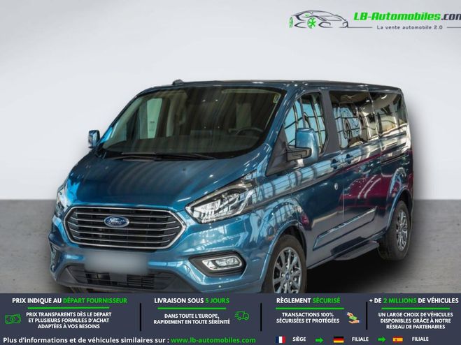 Ford Tourneo Custom 320 L2H1 2.0 EcoBlue 185 BVM Bleu M�tallique de 2021