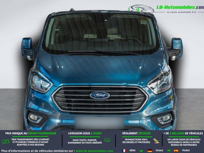 Ford Tourneo Custom 320 L2H1 2.0 EcoBlue 185 BVM Bleu M�tallique de 2021