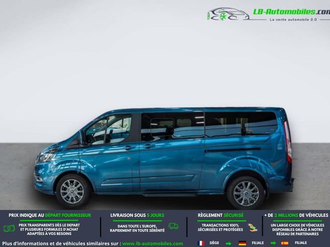 Ford Tourneo Custom 320 L2H1 2.0 EcoBlue 185 BVM Bleu M�tallique de 2021