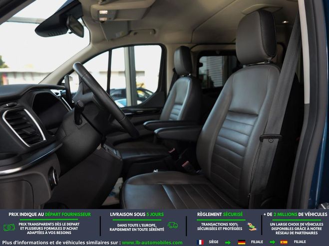 Ford Tourneo Custom 320 L2H1 2.0 EcoBlue 185 BVM Bleu M�tallique de 2021