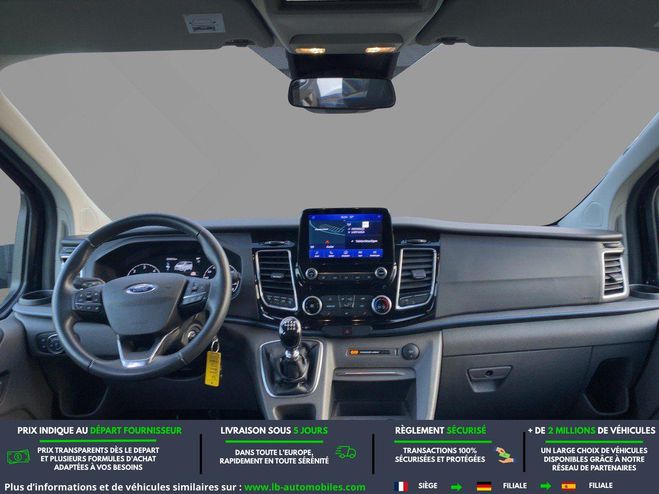 Ford Tourneo Custom 320 L2H1 2.0 EcoBlue 185 BVM Noir M�tallique de 2021