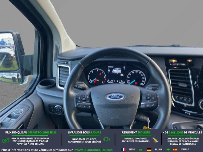 Ford Tourneo Custom 320 L2H1 2.0 EcoBlue 185 BVM Noir M�tallique de 2021