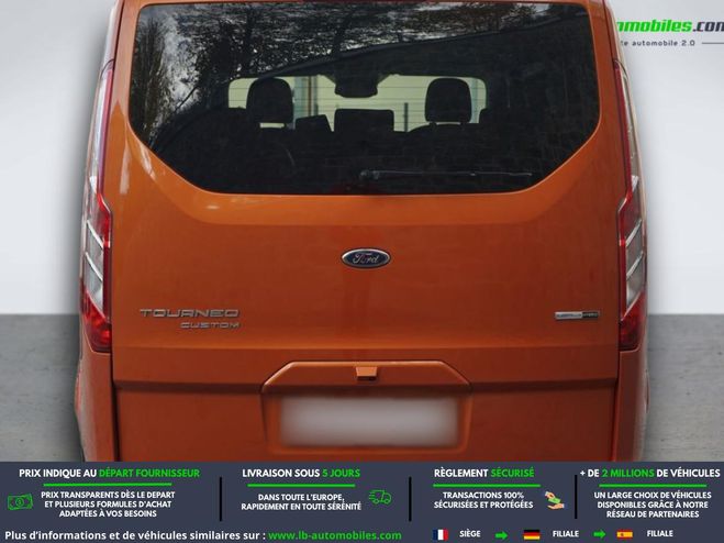 Ford Tourneo Custom 320 L2H1 2.0 EcoBlue 185 BVM Orange M�tallique de 2021