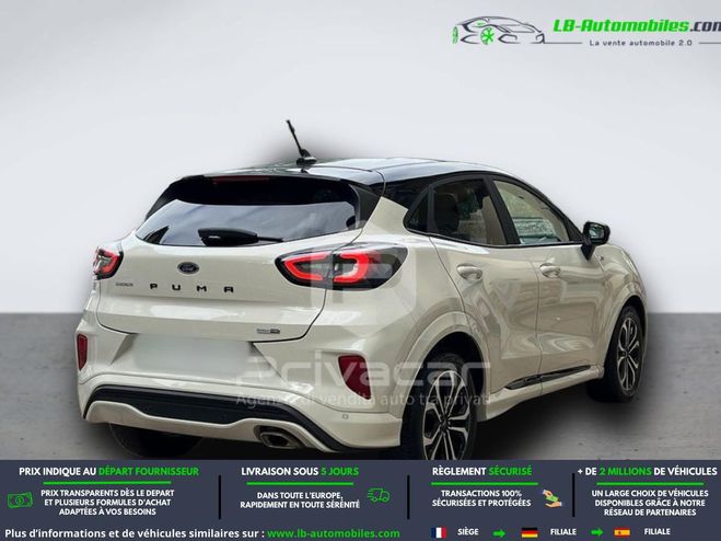 Ford Puma 1.0 EcoBoost 125 ch mHEV BVM Blanc de 2021