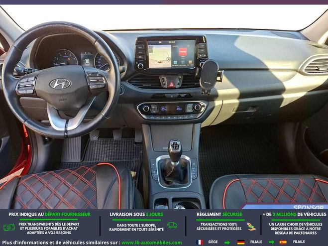 Hyundai I30 1.4 T-GDi 140 BVM Rouge de 2018