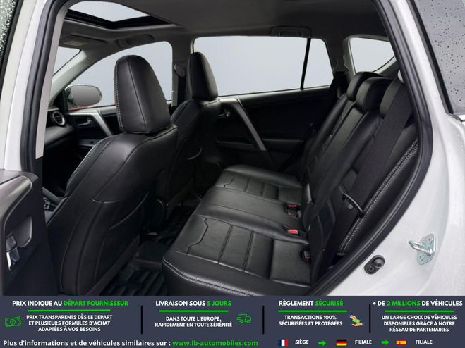 Toyota RAV 4 Hybride 197ch 2WD BVA Blanc de 2016