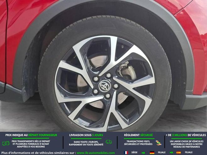Toyota C HR Hybride 2.0L 184 ch BVA Rouge de 2021