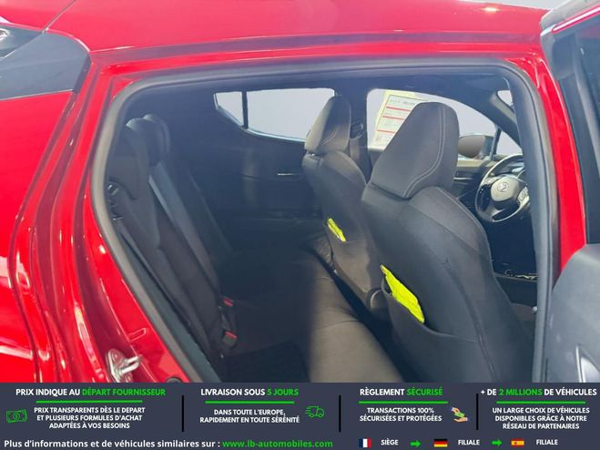 Toyota C HR Hybride 1.8L 122 ch BVA Rouge M�tallique de 2020