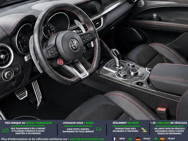 Alfa romeo Stelvio 2.9 V6 510ch Q4 BVA Blanc M�tallique de 2018