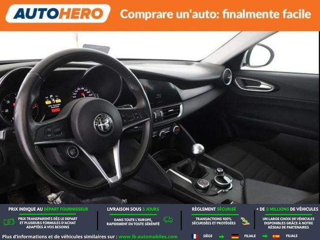 Alfa romeo Giulia 2.2 JTD 150 ch BVM Blanc M�tallique de 2016