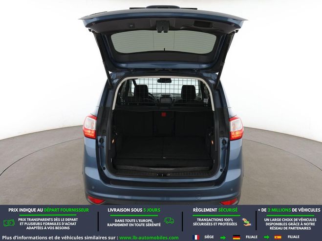 Ford grand C Max 1.0 EcoBoost 125  BVM Bleu M�tallique de 2019