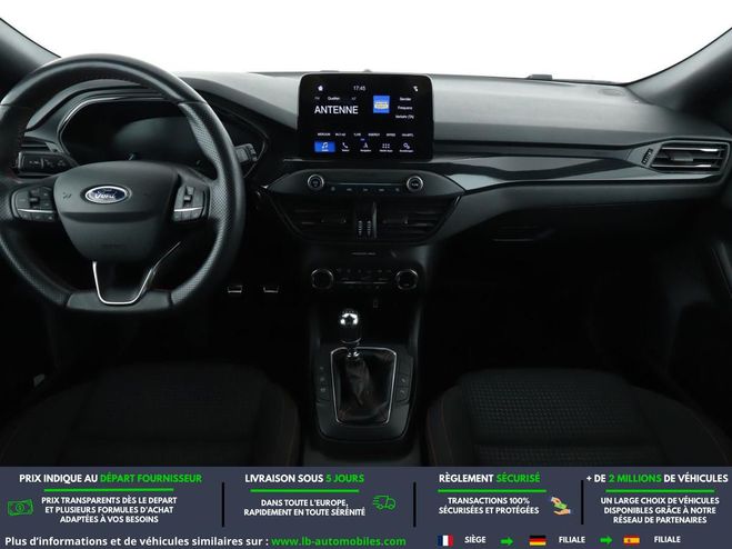 Ford Focus 1.0 EcoBoost 125 mHEV BVM Bleu M�tallique de 2019