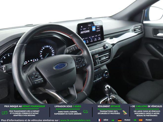 Ford Focus 1.0 EcoBoost 125 mHEV BVM Bleu M�tallique de 2019