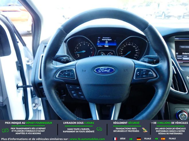 Ford Focus 1.0 EcoBoost 125 BVA Blanc de 2016