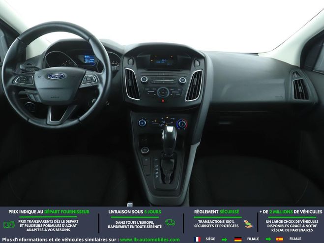 Ford Focus 1.5 TDCi 120 BVA Bleu M�tallique de 2015