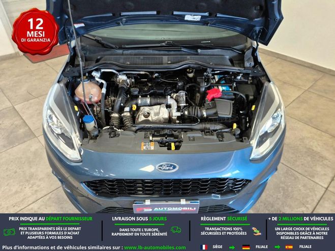 Ford Fiesta 1.5 TDCi 85 ch BVM Bleu M�tallique de 2020