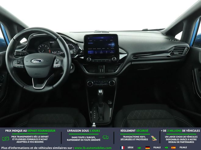 Ford Fiesta 1.0 EcoBoost 100 BVA Bleu M�tallique de 2019