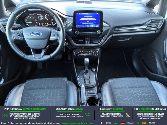 Ford Fiesta 1.0 EcoBoost 100 BVA Blanc de 2019
