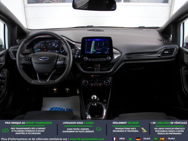 Ford Fiesta 1.0 EcoBoost 140 ch BVM Blanc de 2020
