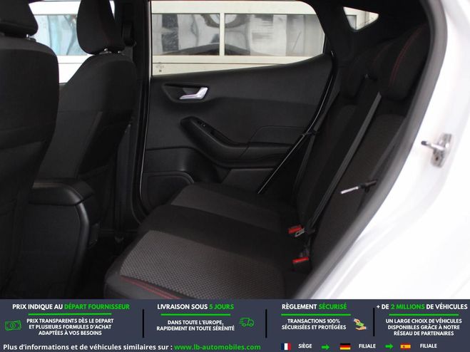 Ford Fiesta 1.0 EcoBoost 140 ch BVM Blanc de 2020