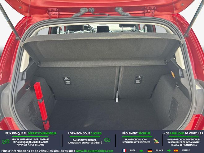 Ford Fiesta 1.0 EcoBoost 140 ch BVM Rouge M�tallique de 2020