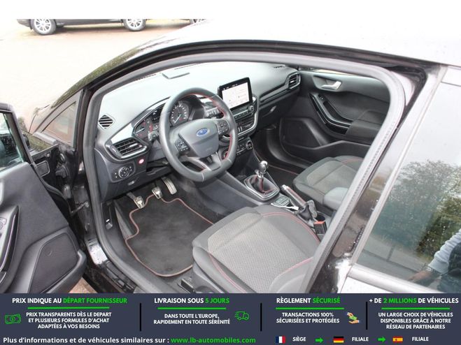 Ford Fiesta 1.0 EcoBoost 125 ch BVM Noir de 2019
