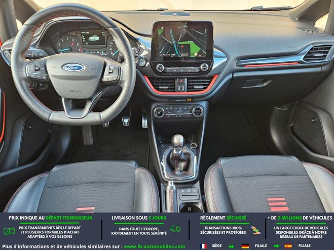 Ford Fiesta 1.0 EcoBoost 140 ch BVM Rouge de 2019